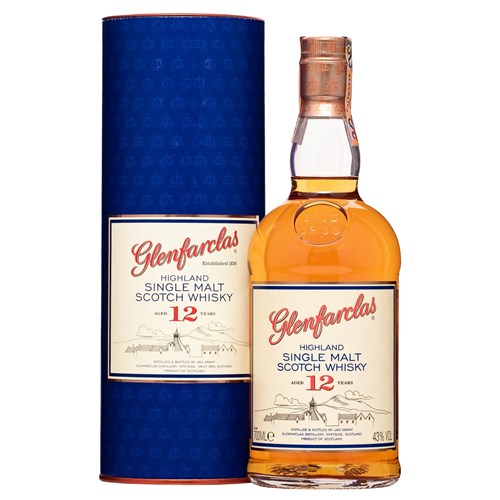 Glenfarclas 12 Year Old Single Malt Scotch Whisky 70cl - A Classic Sherried Whisky